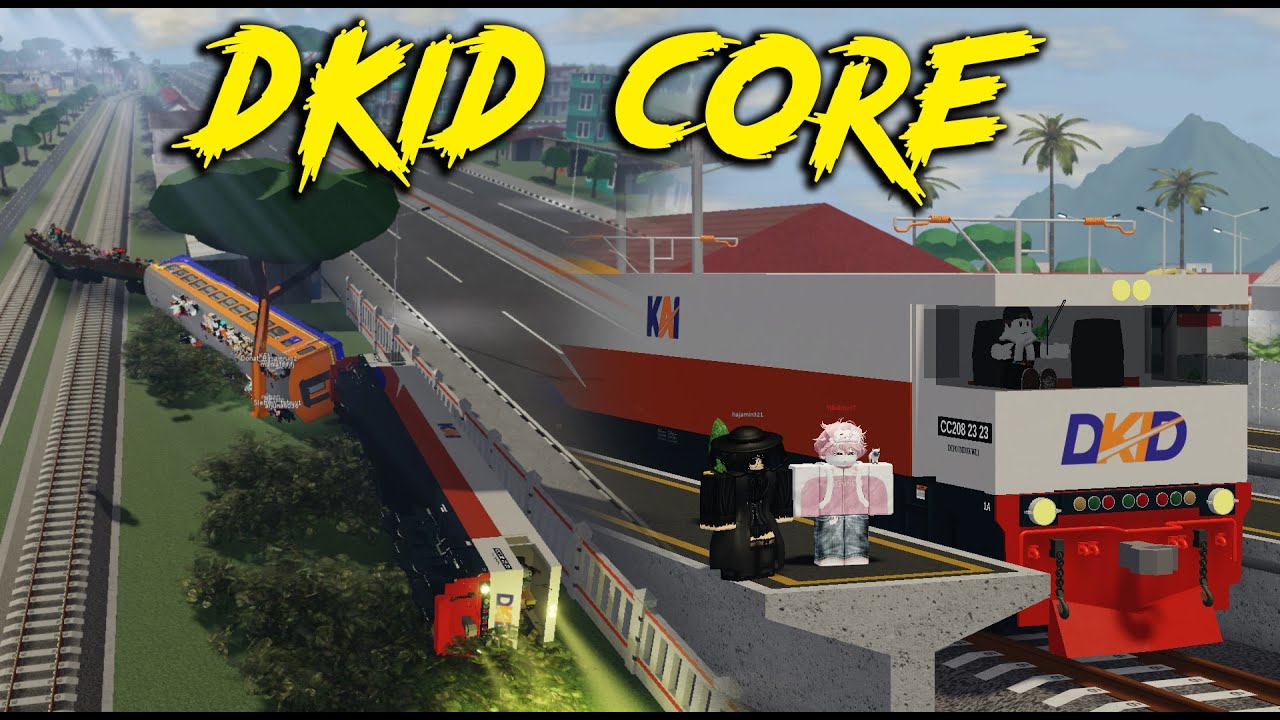 Dunia Kereta Indonesia DKID Core | Meme Tidak Lucu Kehidupan Player Tidak Benar | Roblox Indonesia