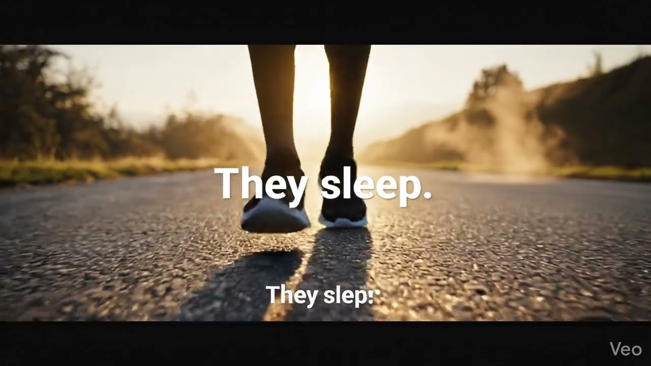 They sleep you build 