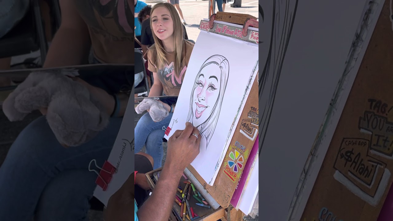 Caricature drawings collector