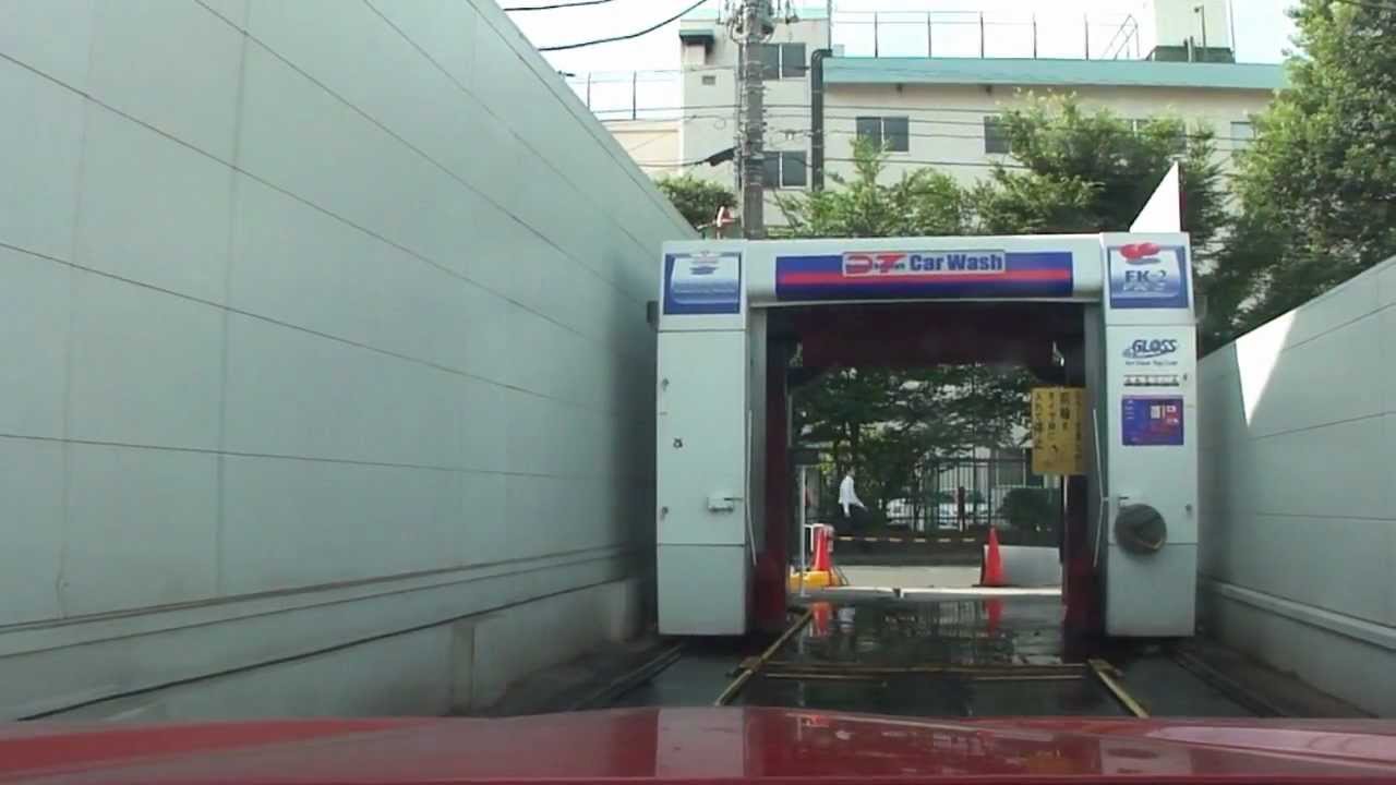 たまに行くガソリンスタンドの洗車機