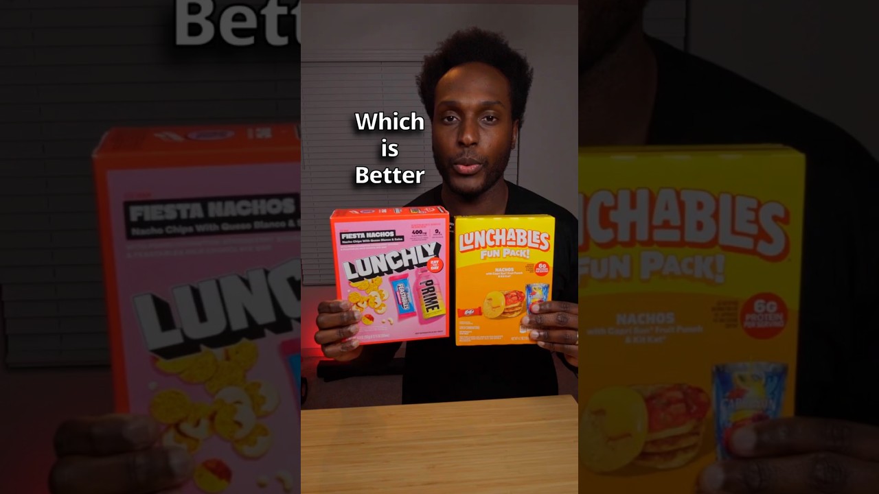 Начос Lunchly Fiesta против начос Lunchables 😳 Что лучше?