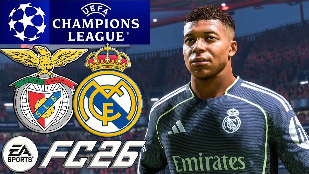 Benfica vs Real Madrid | UEFA Champions League | 17 Février 2026 | FC 26