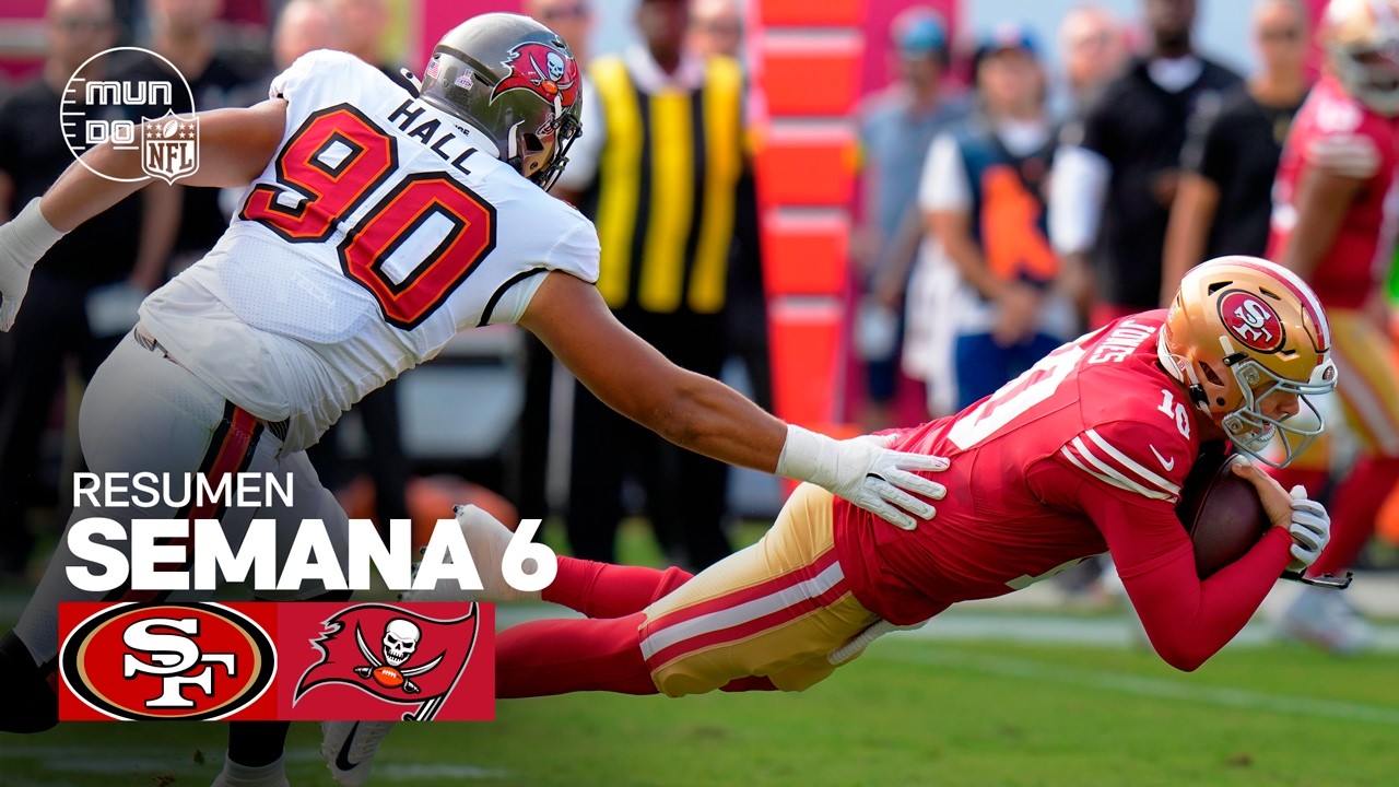 San Francisco 49ers vs. Tampa Bay Buccaneers | Resumen NFL español - Semana 6 | NFL Highlights 2025
