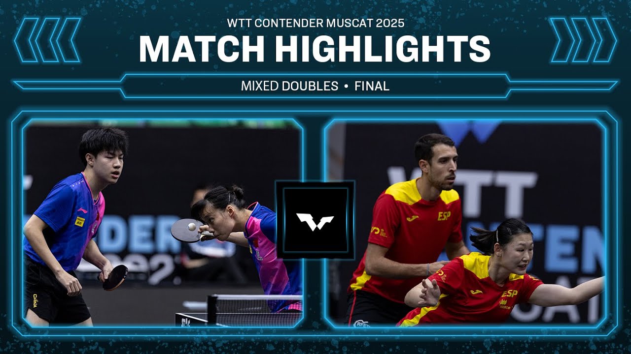 Huang/Shi vs Robles/Xiao | XD F | WTT Contender Muscat 2025