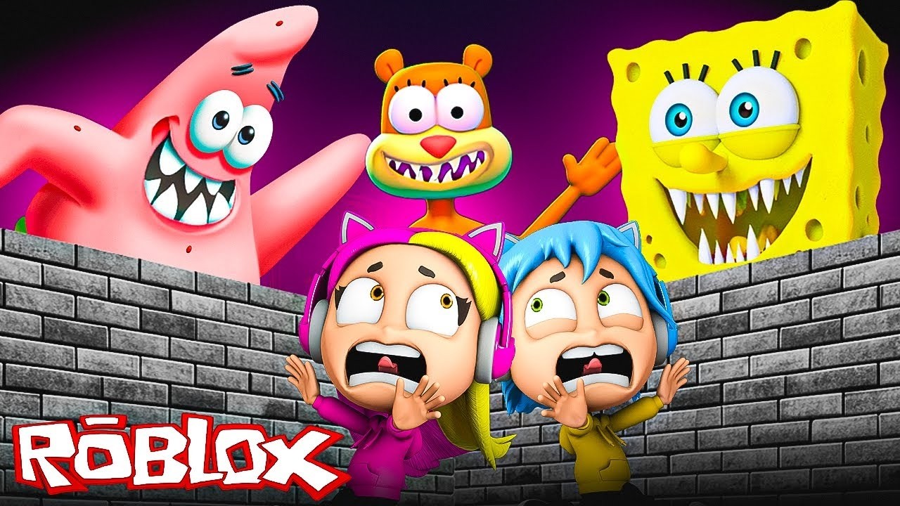 ALEC GO! SOBREVIVE AOS PERSONAGENS DO BOB ESPONJA! 🧽🪼 ( Alec GO! #blox )