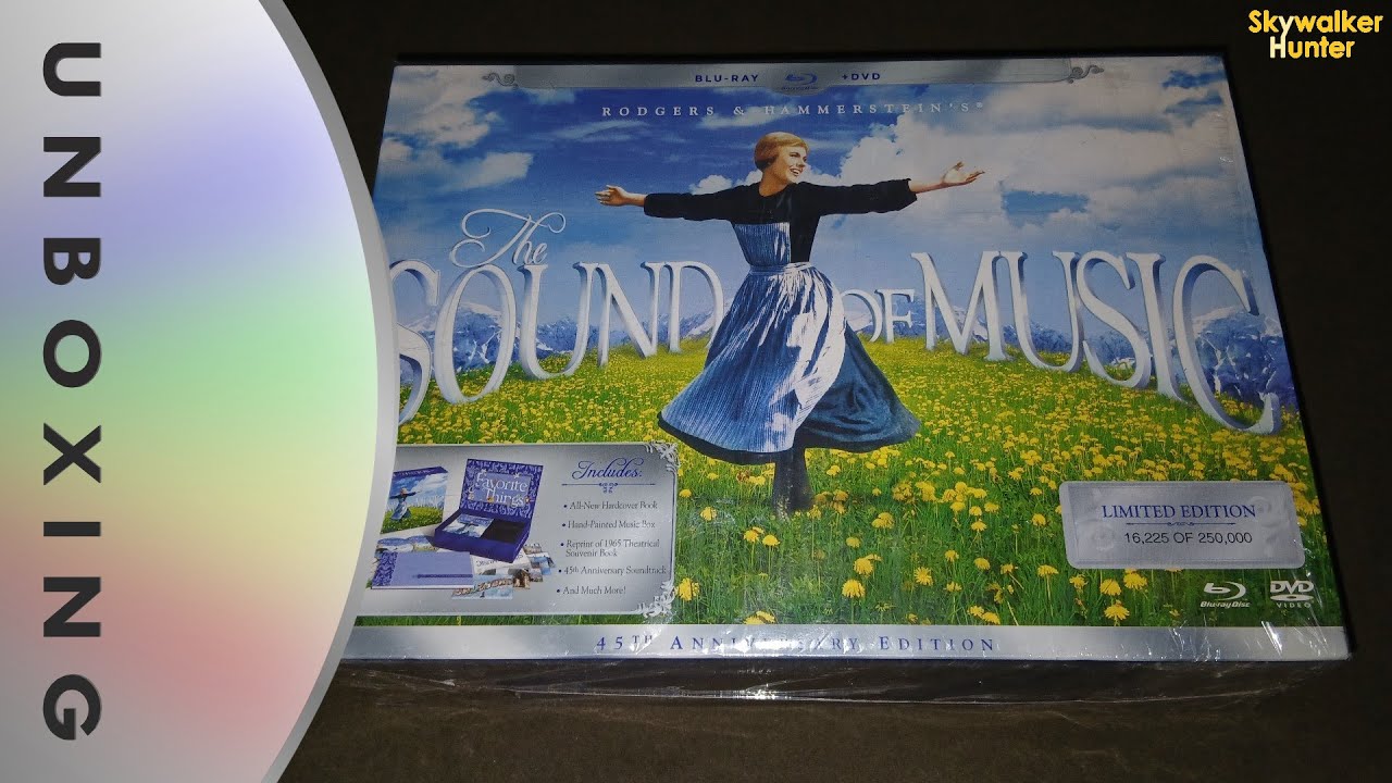 The Sound of Music Limited Edition Blu-ray and Schindler's List Limited Edition DVD Unboxing