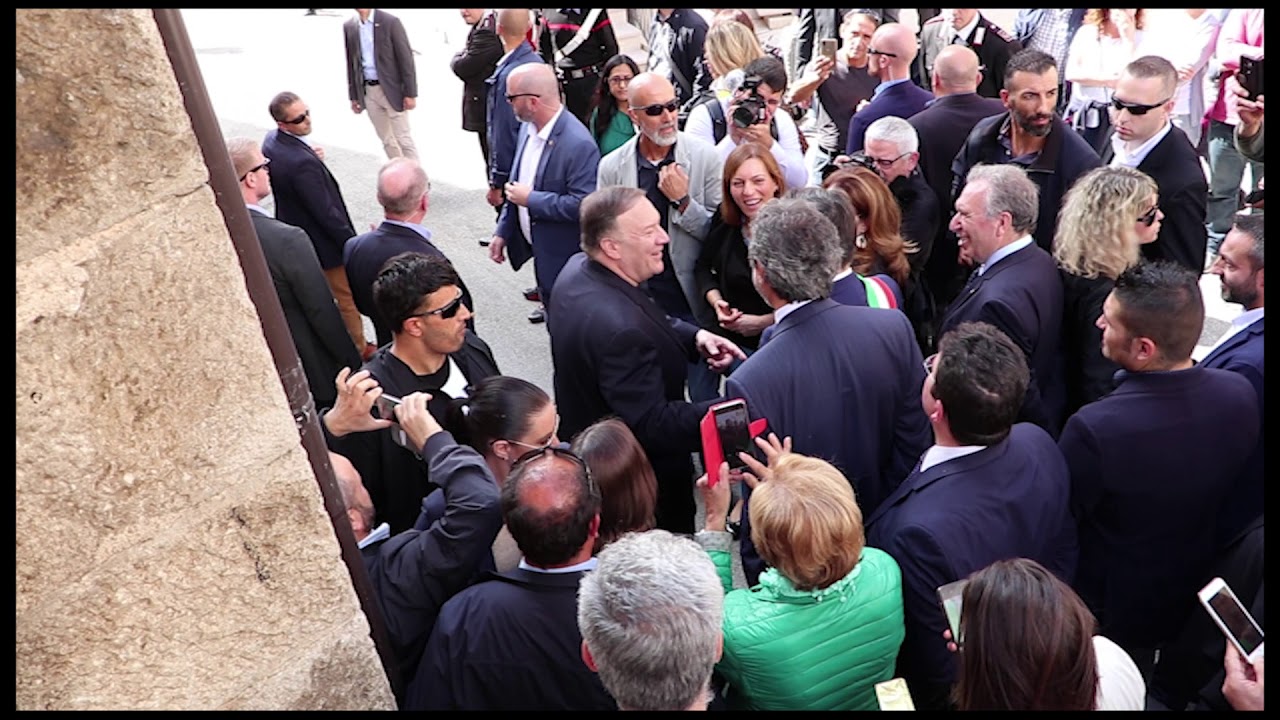 MIKE POMPEO IN VISITA A PACENTRO