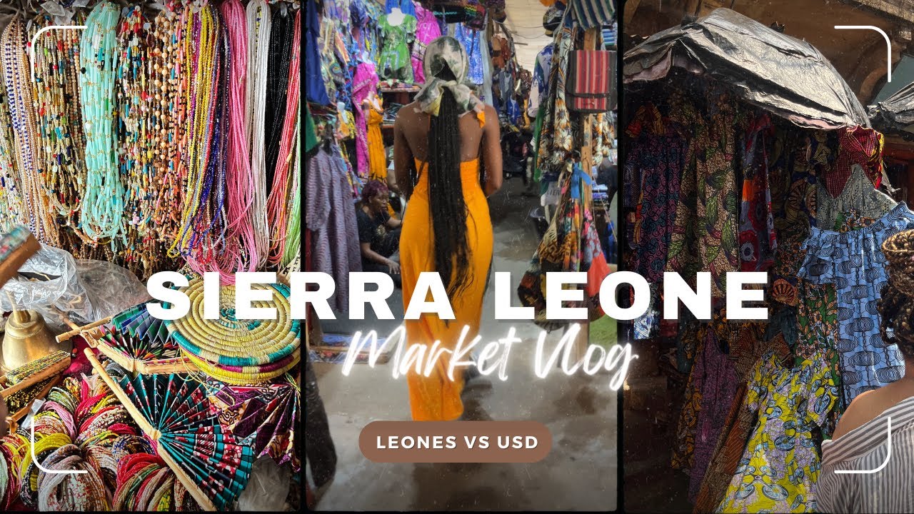 What $100 Can Buy in FREETOWN SIERRA LEONE's Big Market! Sierra Leone Marketing Vlog (Victoria Park)