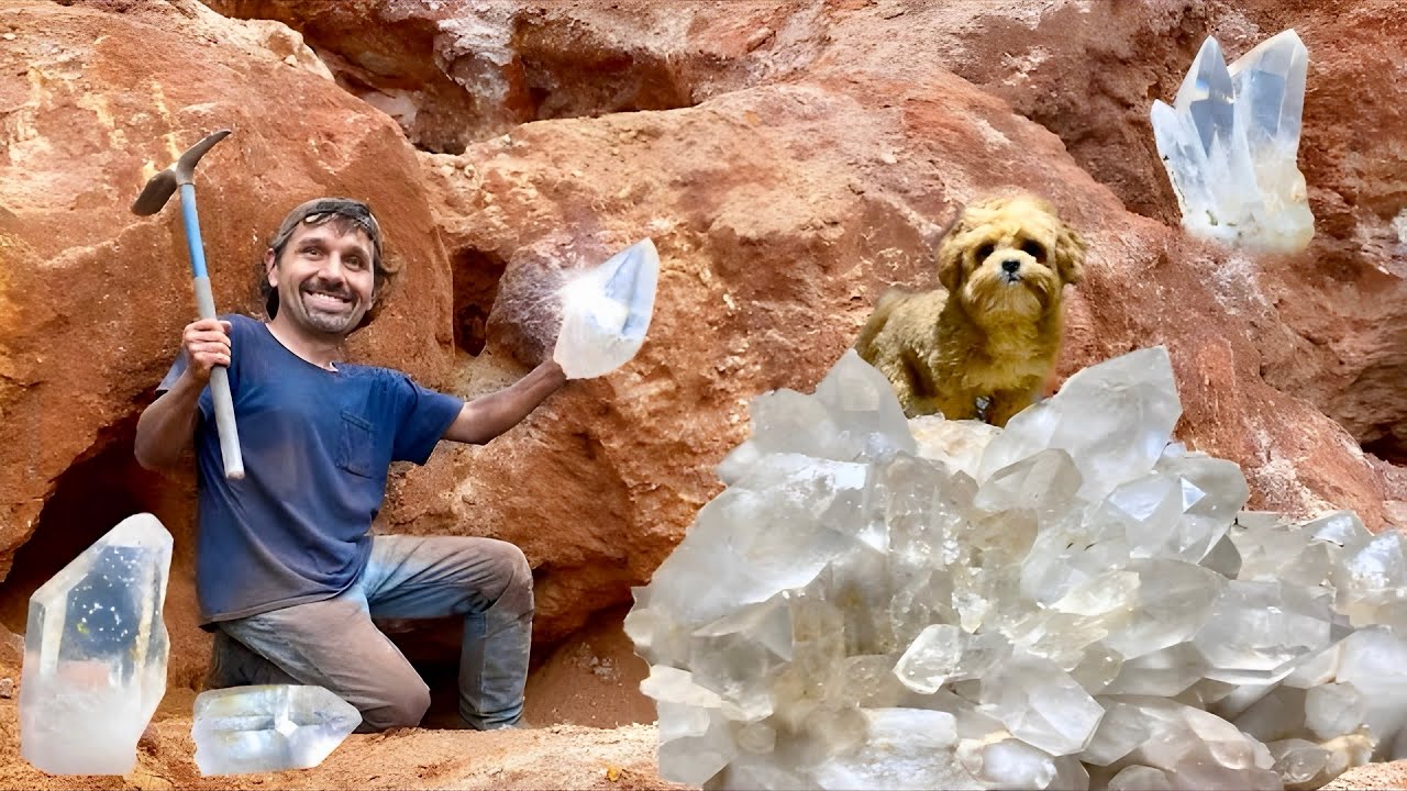 Unbelievable Quartz Mining Operation Going Down in Arkansas