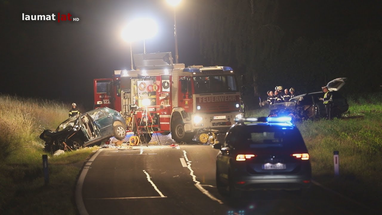 Zwei Tote bei schwerem Verkehrsunfall in Altenberg bei Linz