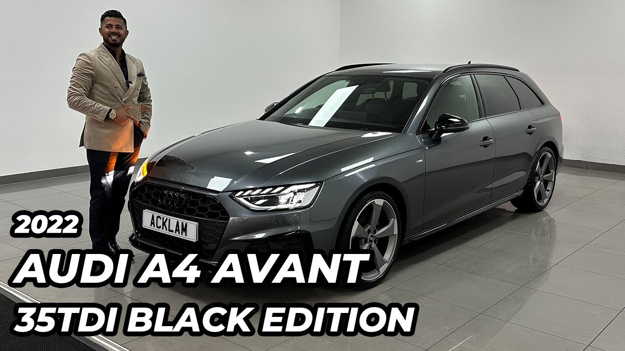 2022 Audi A4 35TFSI S-Line Black Edition Avant