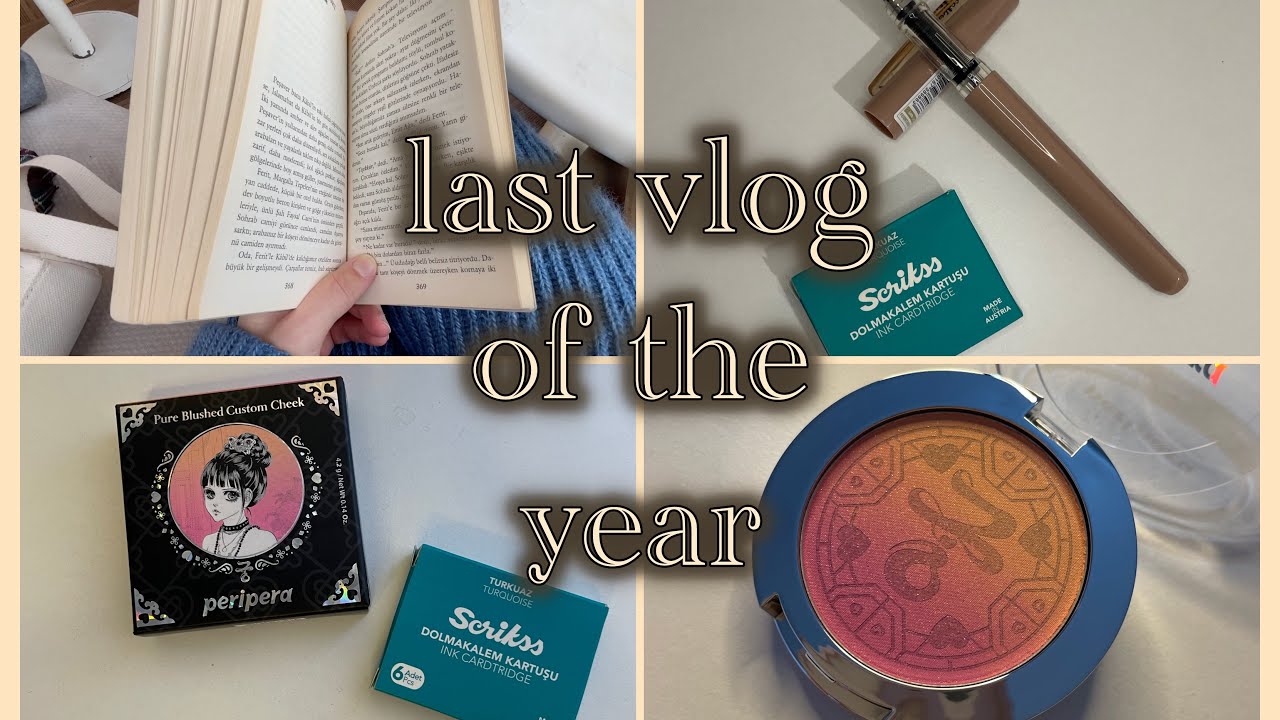 yılın son vlogu: alışveriş, kitap date 📚🛍️