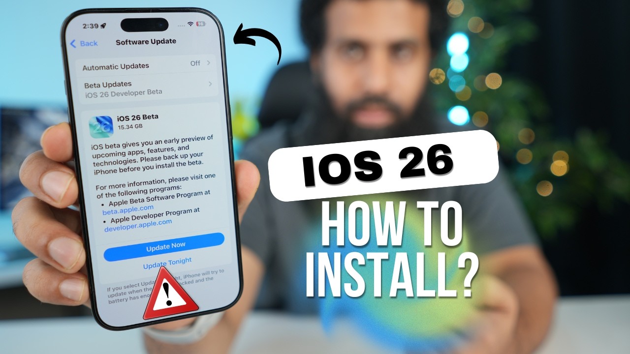 How to Install iOS 26 beta on iPhone? Full Step-by-Step Guide