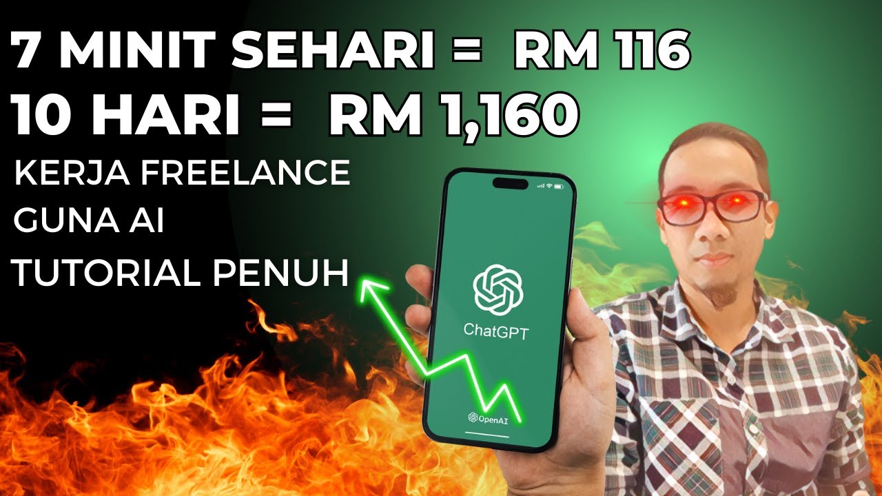 KERJA FREELANCE MUDAH| 7 minit SEHARI= RM 3,480 SEBULAN! Buat duit online TANPA MODAL