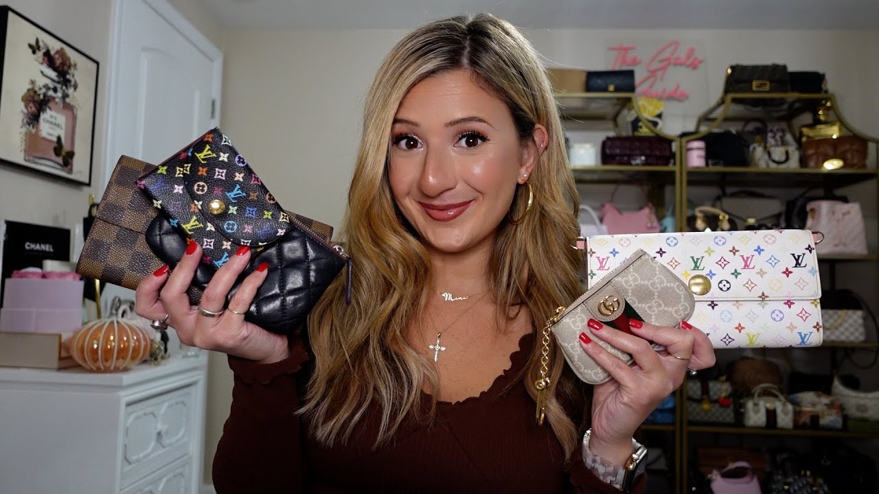 Вся моя коллекция мелкой кожаной продукции (SLG) 2025! Louis Vuitton, Coach и другие! 🤎