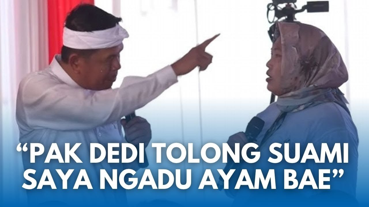MOMEN KOCAK KANG DEDI Disamperin Ibu Indramayu Minta Tolong Banyak Utang & Suami 'Lebih' Sayang Ayam