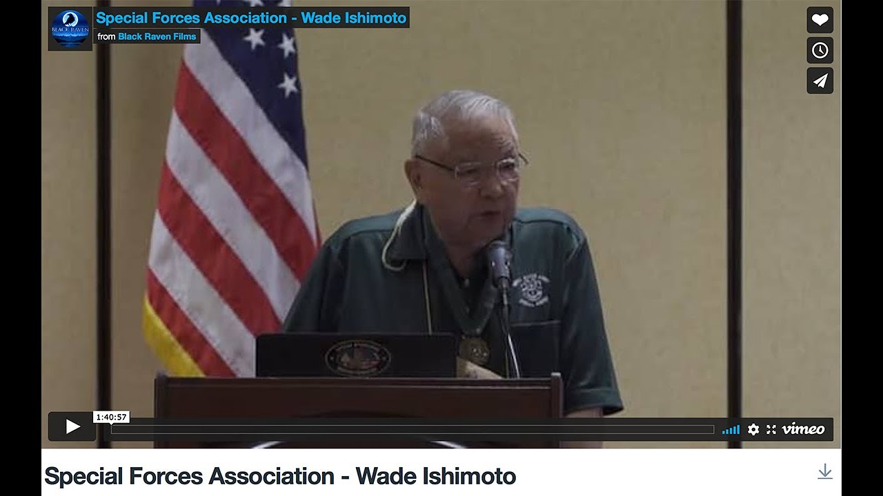 Special Forces Association — Wade Ishimoto