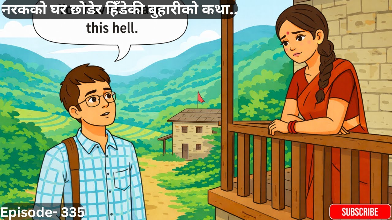 नरकको घर छोडेर हिँडेकी बुहारीको कथा...Episode- 335 #nepalimoralstory #storytime #chorabuhari #katha