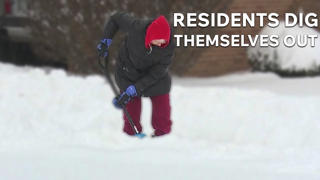 Trumbull County residents take digging out in stride