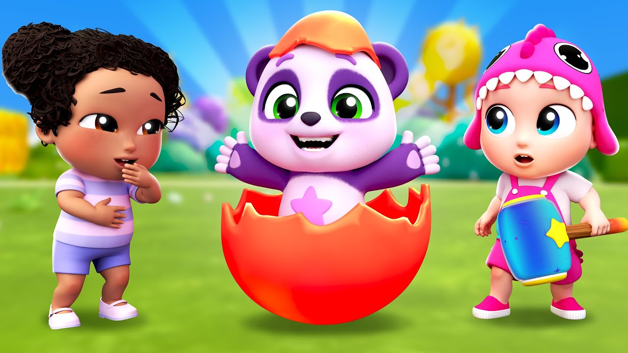 Learn Colors with Magical Surprise Eggs! | 🥚 What's Inside? | Bubbleee Sing, Dance  and Learn