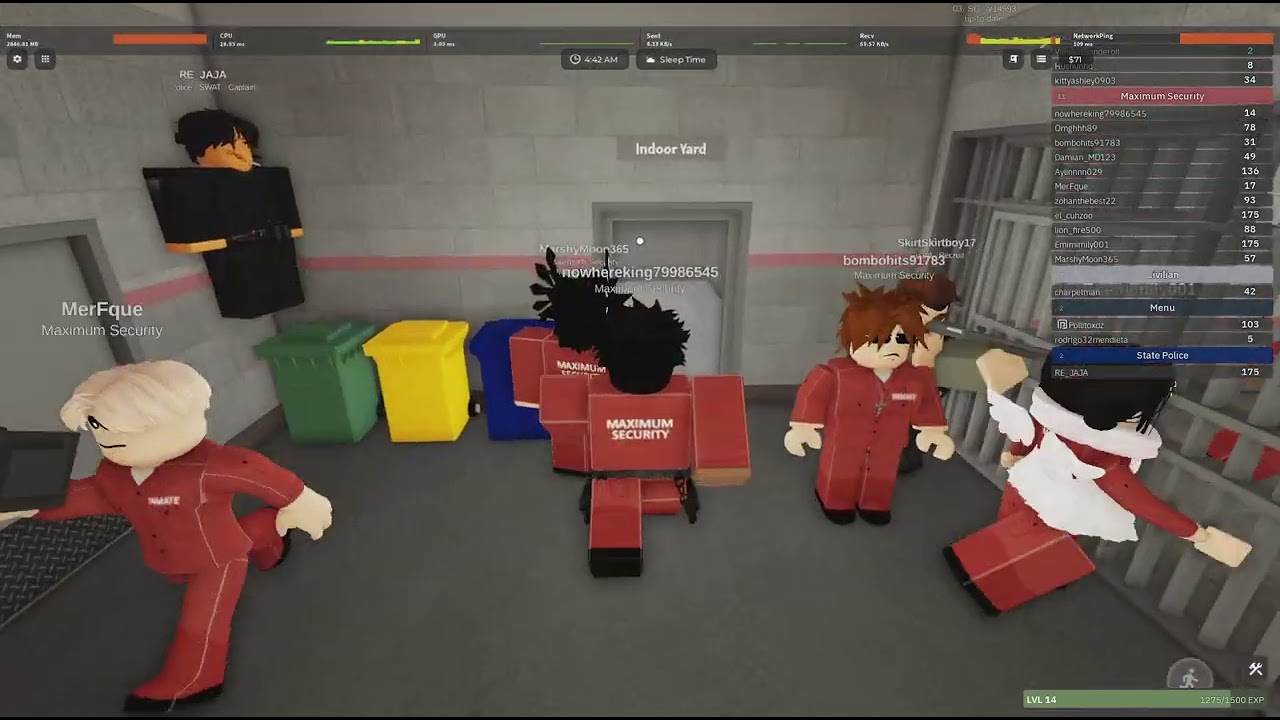 Me and my friend break everyone out
