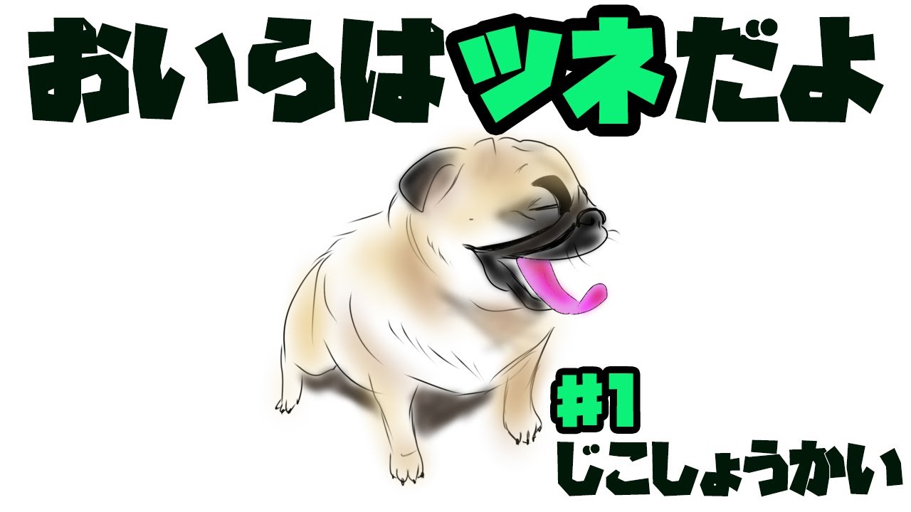 おいらはツネだよ ニンゲンとくらすパグのせいかつ #1「じこしょうかい」 【自己紹介】