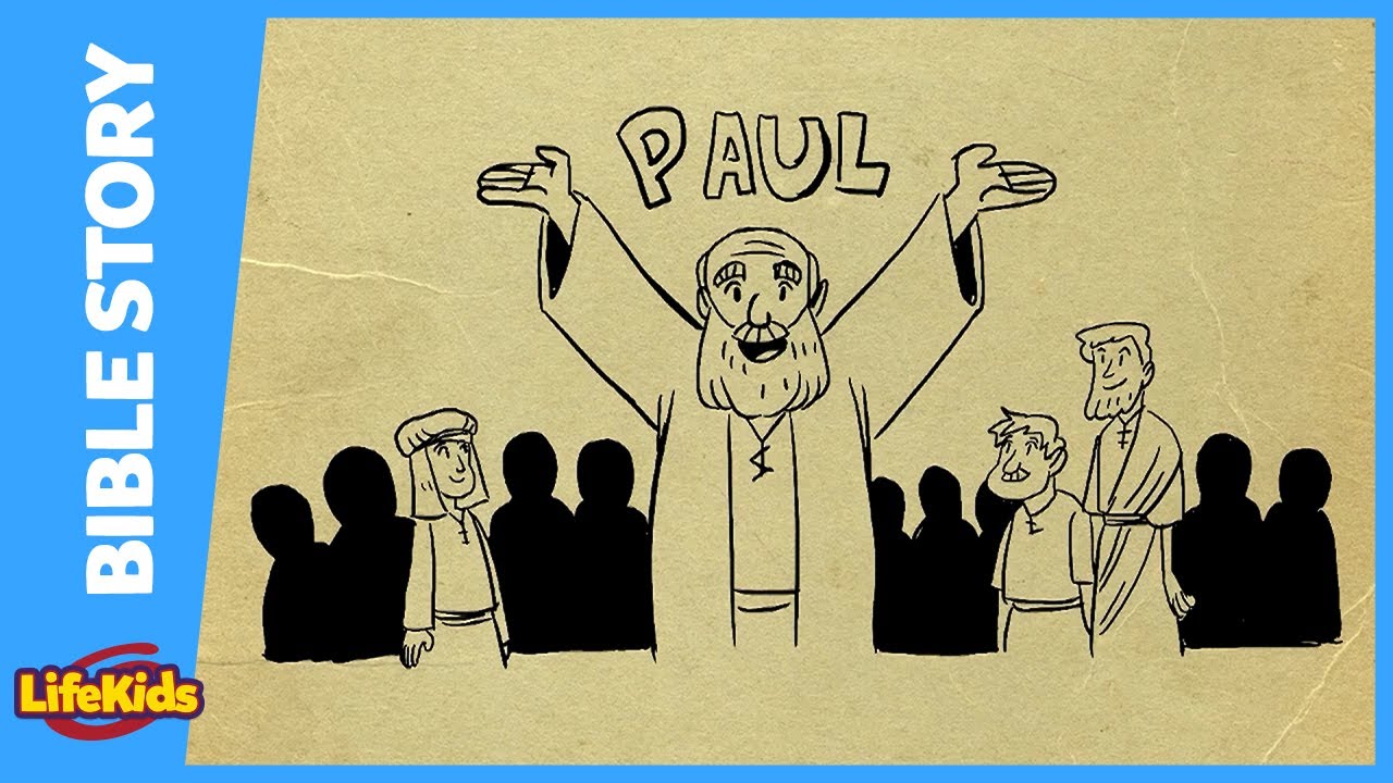 Paul, Jesus, and the Road to Damascus | Bible Story | LifeKids