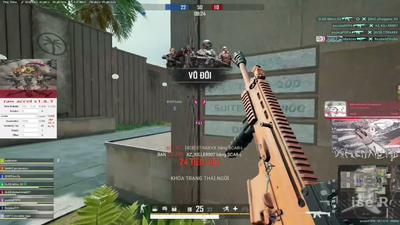 ▯ puzataPOPA pubg raw accel ac