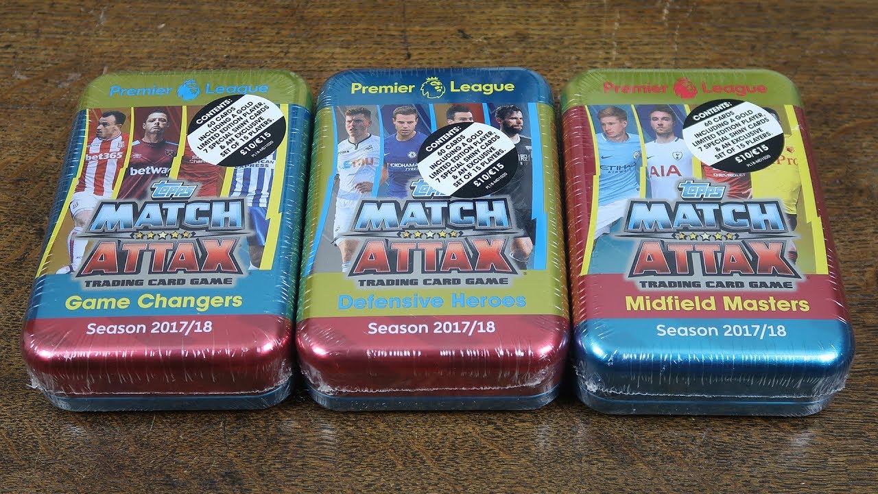 3 МЕГА-БАНКИ! Match Attax 2017/18