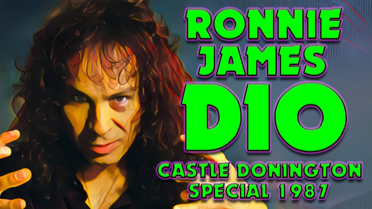 Ronnie James Dio in big DIO Castle Donington Special on the Friday Rock Show 1987