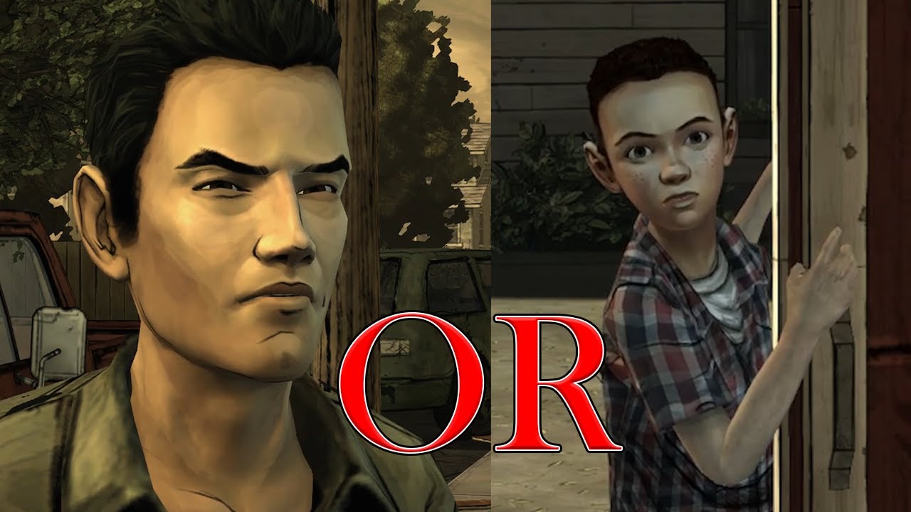 There is No Moral Choice of Who to Save in TellTale Games' The Walking Dead Season 1 Episode 1