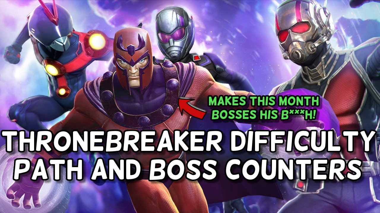Best Counters For Paths and Bosses | Event Quest and Thronebreaker EQ | Marvel Contest of Champions