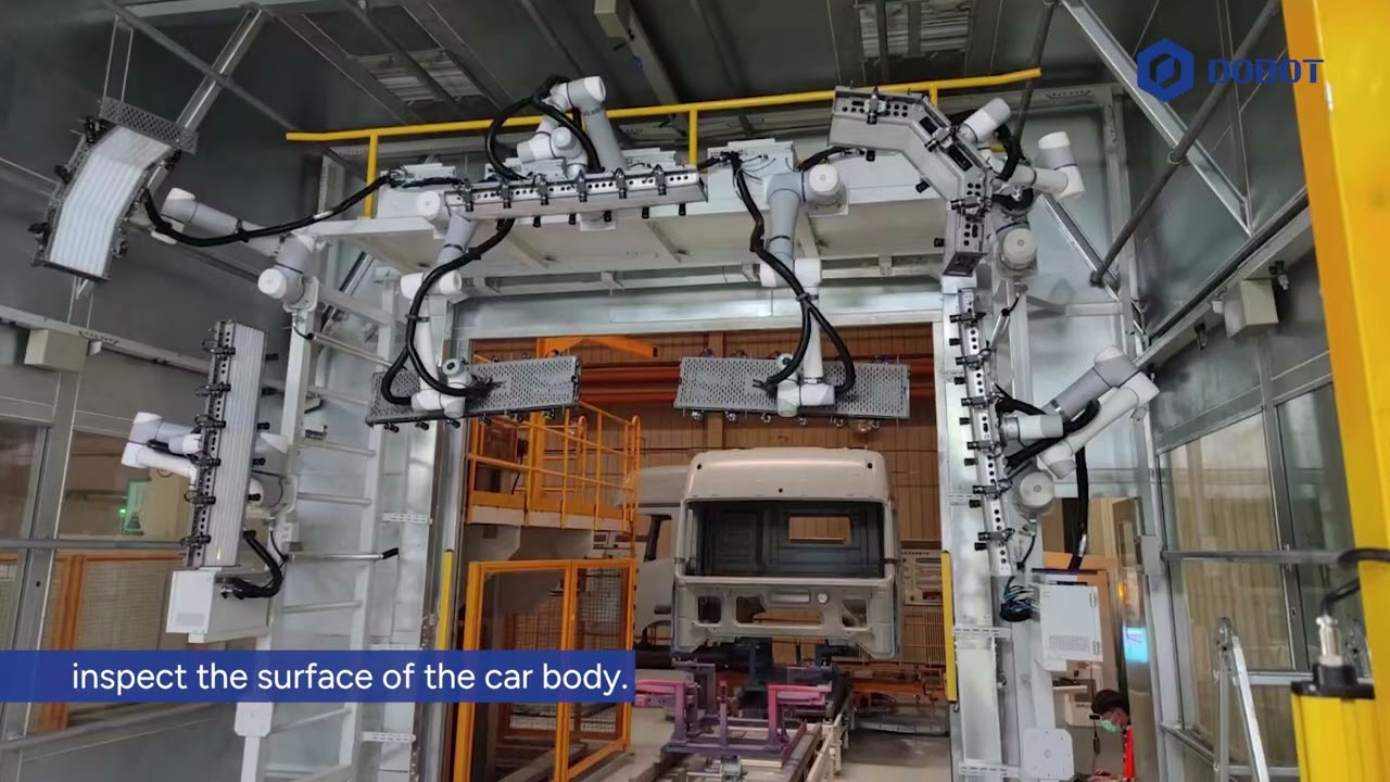 CR Automatic paint defect detection of car body