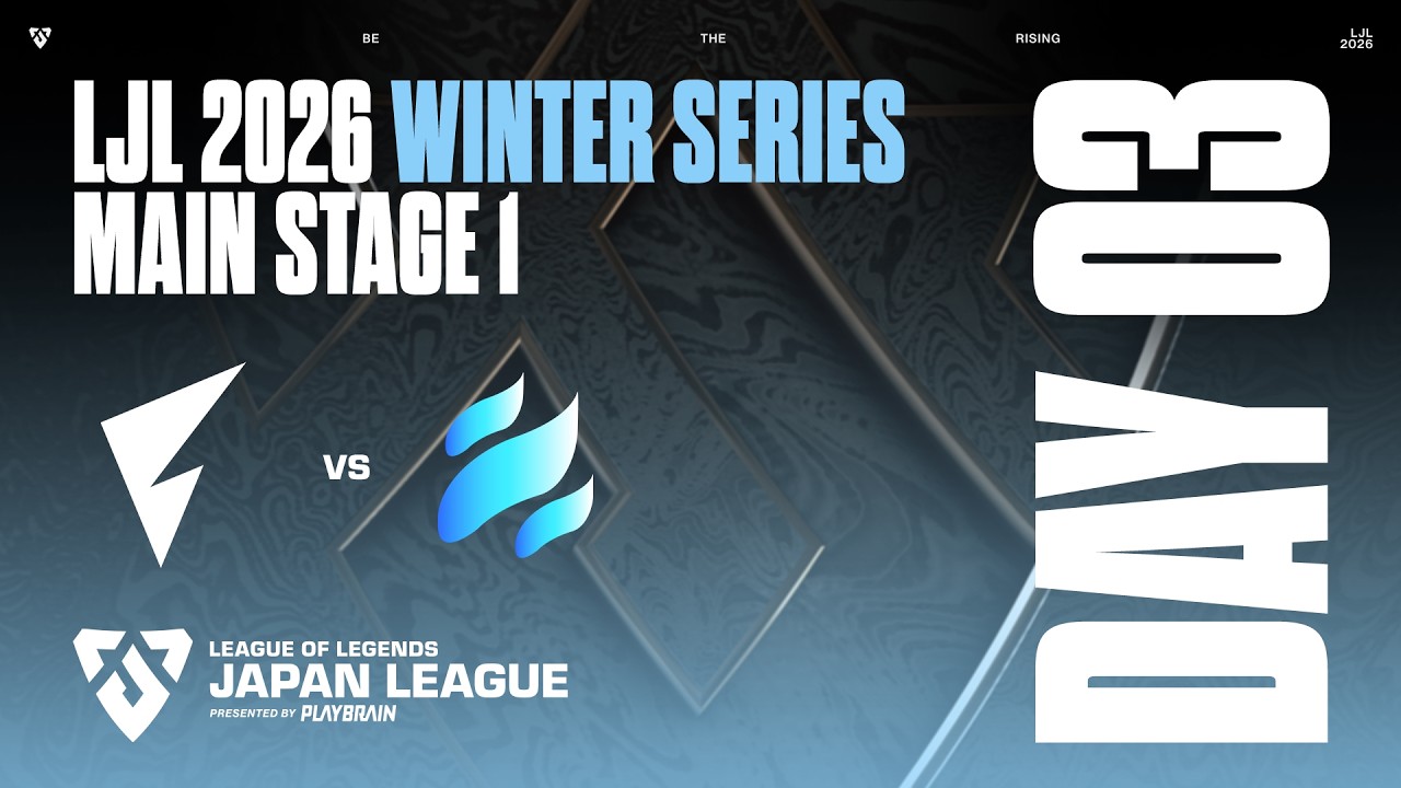 FL vs UWS ‐ VOD ‐ LJL 2026 Winter MainStage 1 DAY 3Match 3