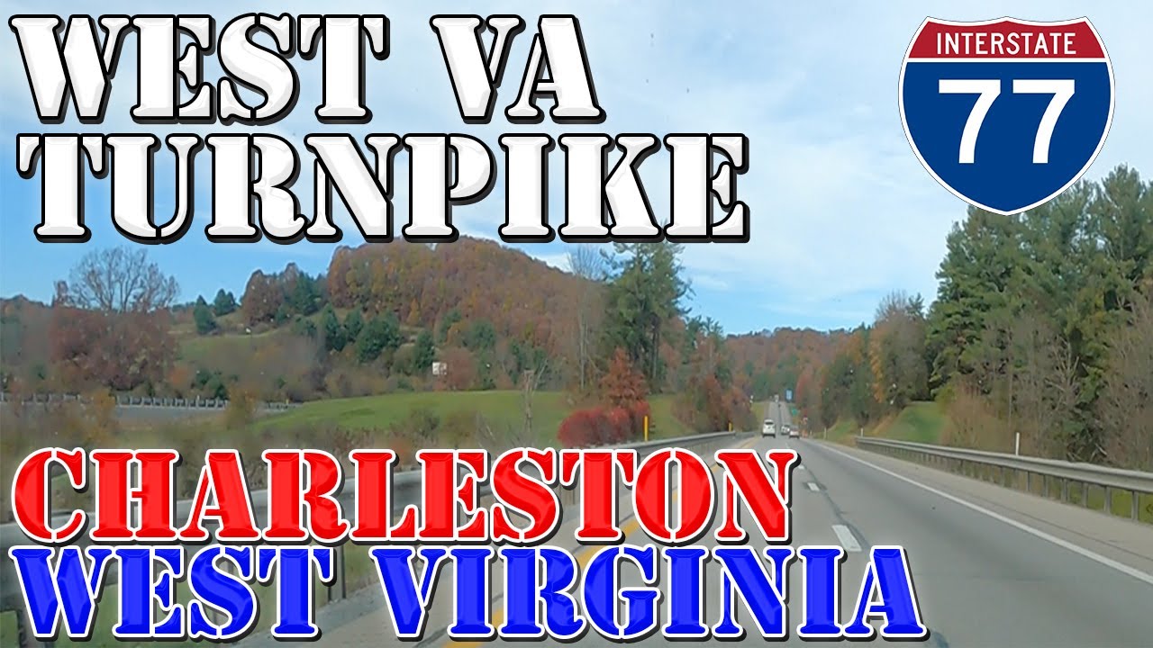 I-77 North - West Virginia Turnpike FULL - Charleston - West Virginia - 4K Highway Drive