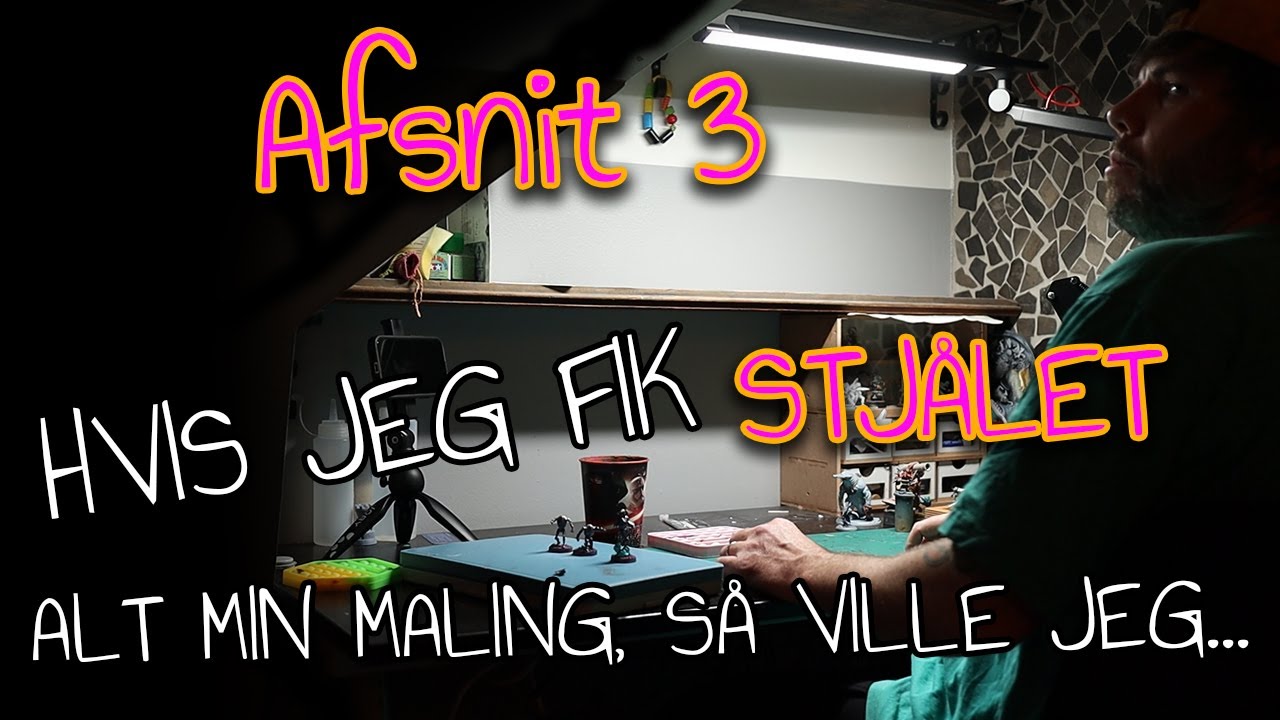 Figurmaling: Maling og Pensler! Hvad skal du v&aelig;lge? - Afsnit 3