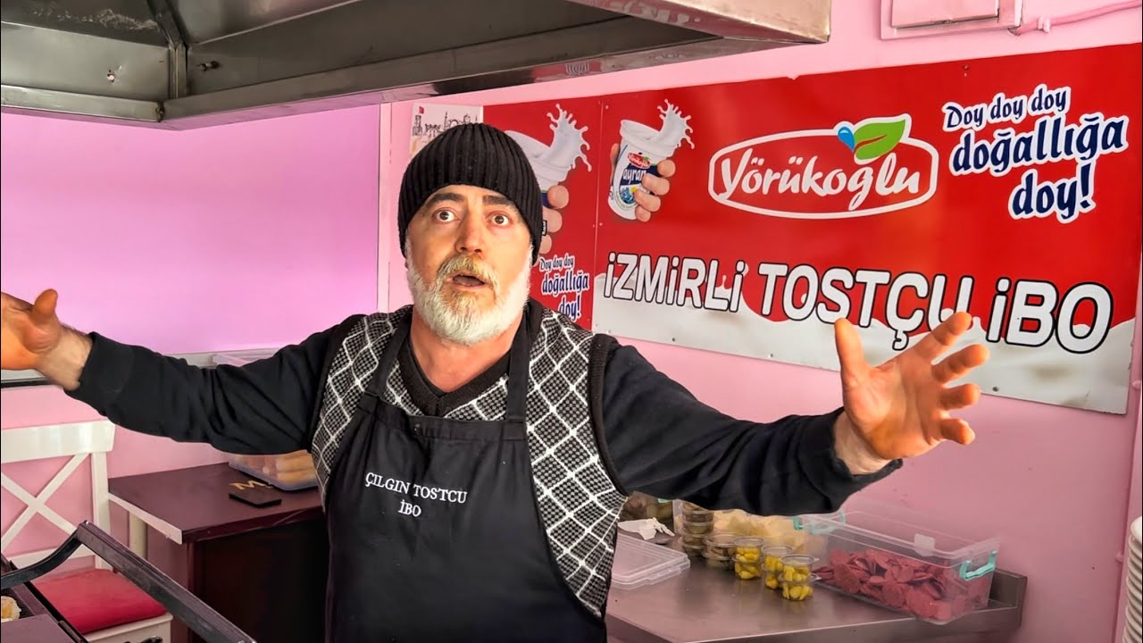 Çılgın Tostçu İbonun Yeni Dükkanına Gittim | İlk Defa Tost Yedim
