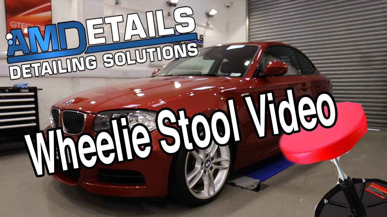 BMW 135i - Protection Detail - AMDetails Wheelie Stool