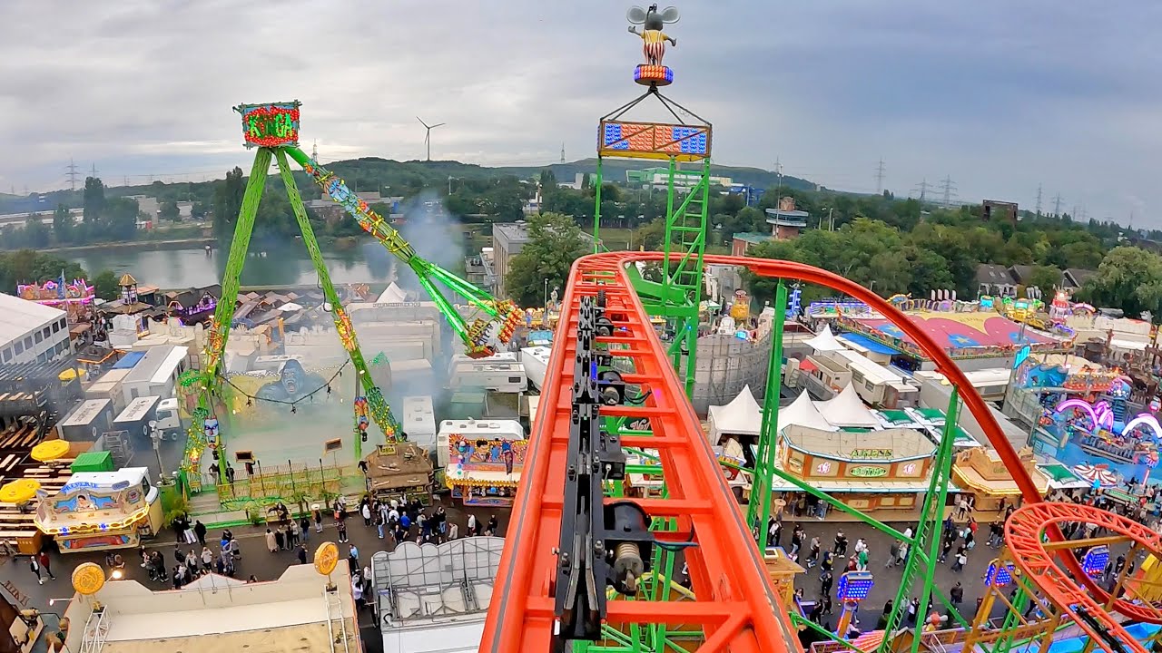 Wilde Maus XXL - Eberhardt (ONRIDE) Video Cranger Kirmes Herne 2023