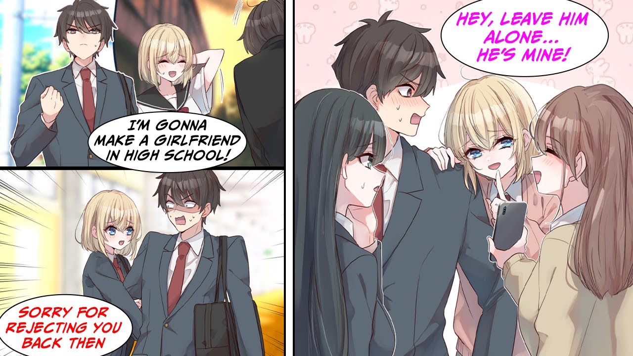 [Manga Dub] I reunite with the girl who rejected me in middle school and she's jealous...? [RomCom]