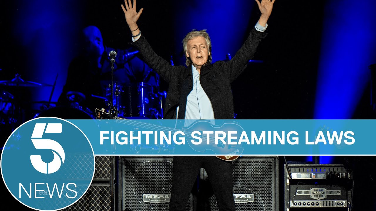 Paul McCartney and Kate Bush lead Broken Record campaign to change streaming laws | 5 News