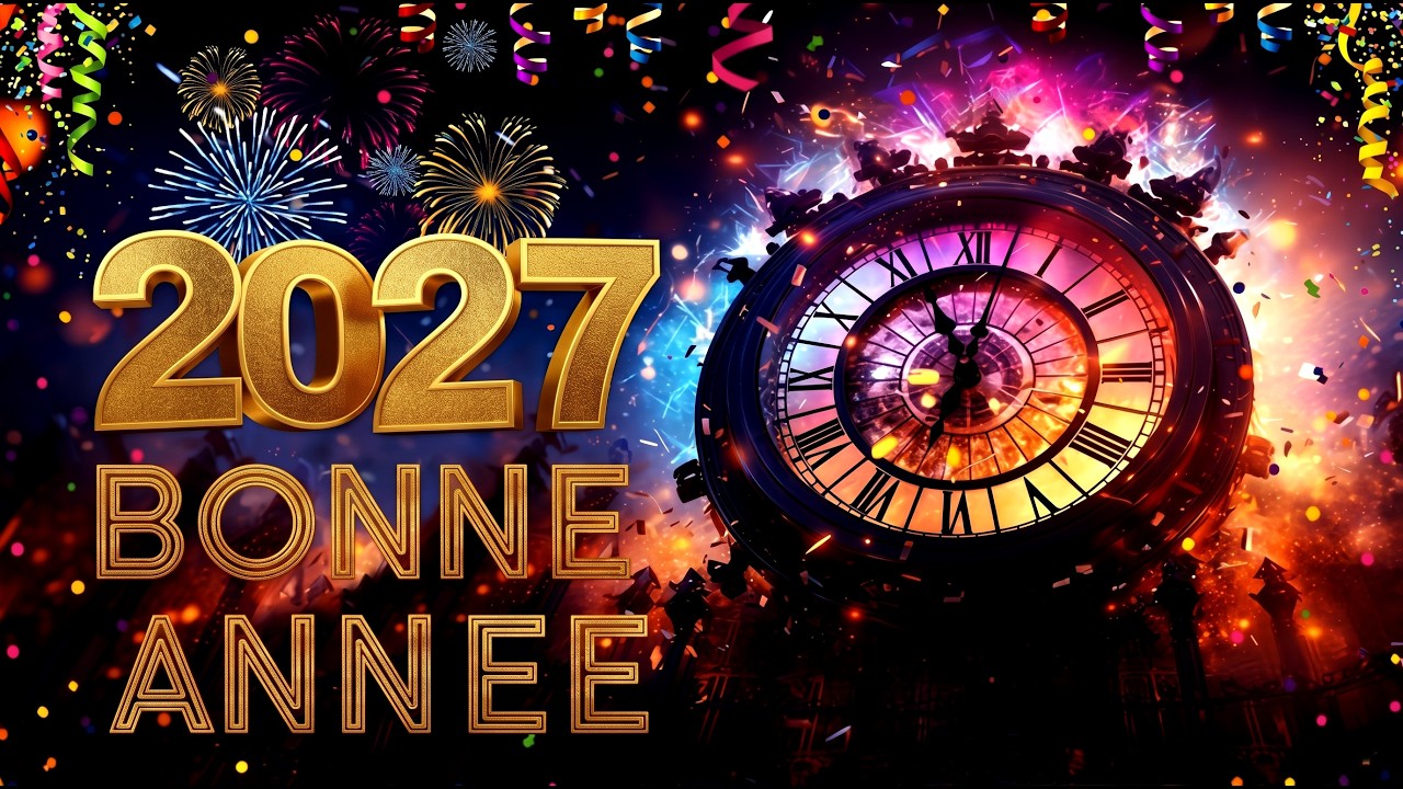 Bonne Année 2026 ✨ Meilleurs Vœux ✨ Décompte Nouvel AN 2026  Odyssée de Joie 🎉Vœux Éclatants 🎉
