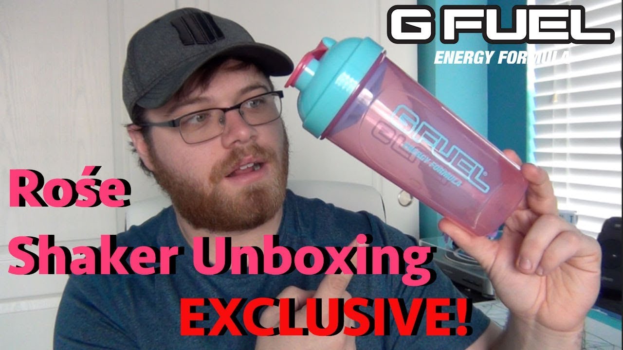 EXCLUSIVE!!! GFuelRośe Shaker Cup Unboxing!!! (Sliver Tier Reward)