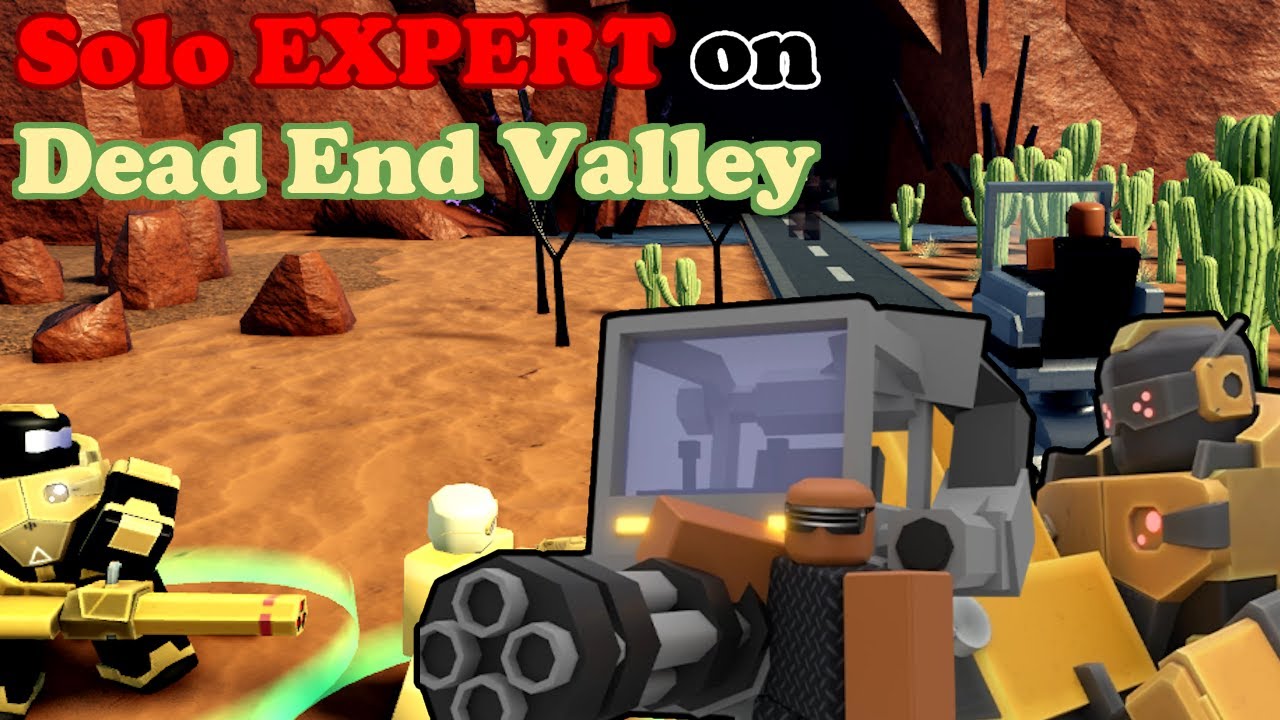 Solo Expert TRIUMPH on Dead End Valley | Tower Defense X
