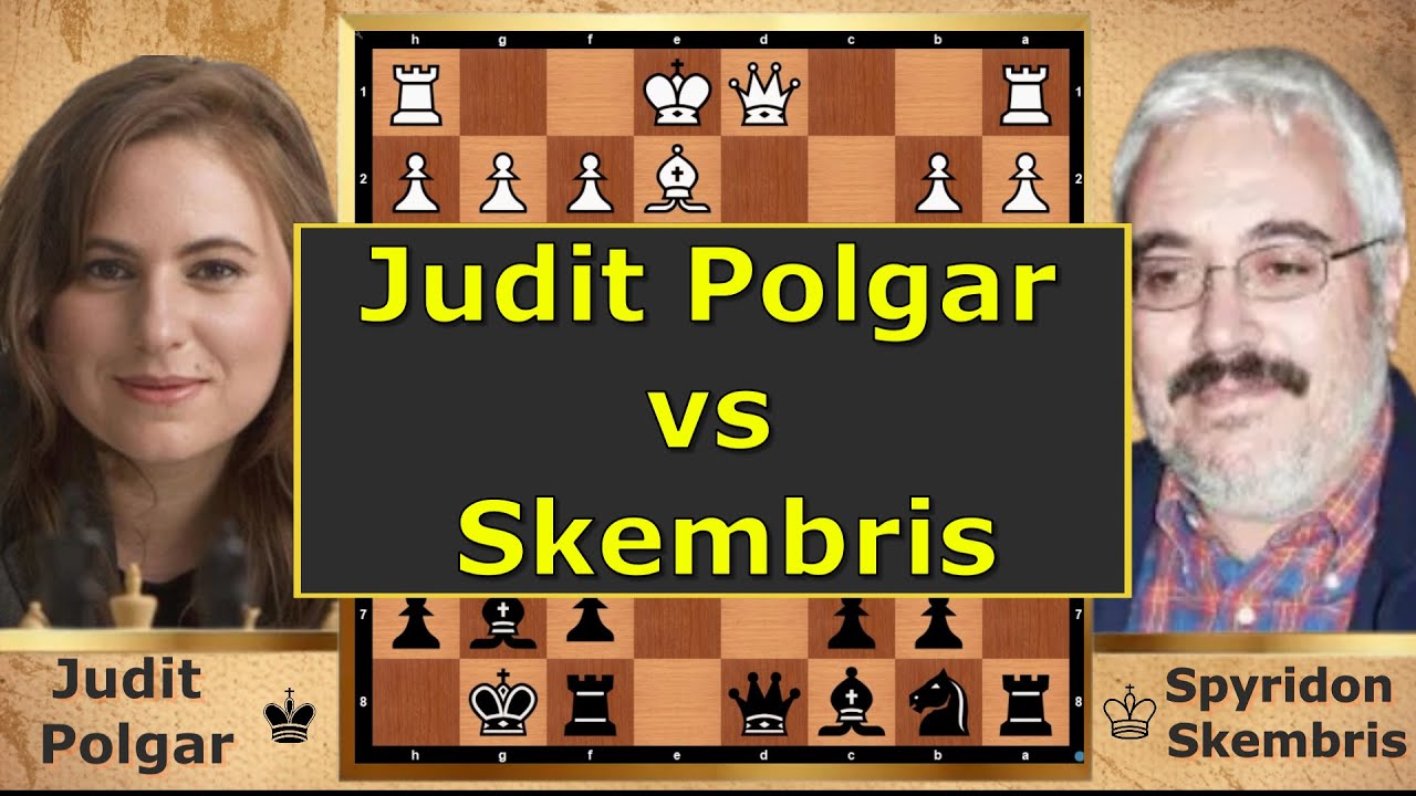 JUDIT POLGAR vs SPYRIDON SKEMBRIS – Teen Polgar Destroys the KID! ♟🔥 #juditpolgar #skembris #chess