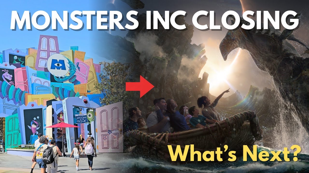 Monsters Inc Shutting Down 2026 | Avatar Land Coming to Disney California Adventure?