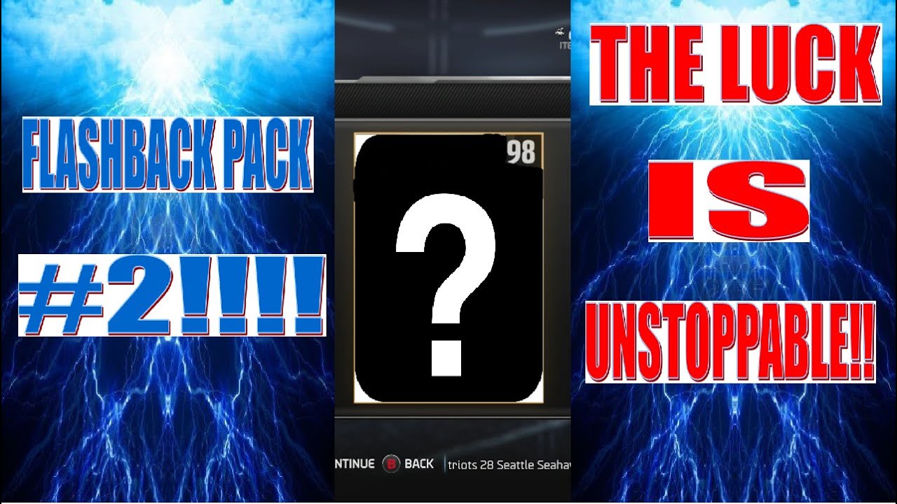 MUT 15- FLASHBACK PACK #2! THE LUCK IS UNSTOPPABLE!!!