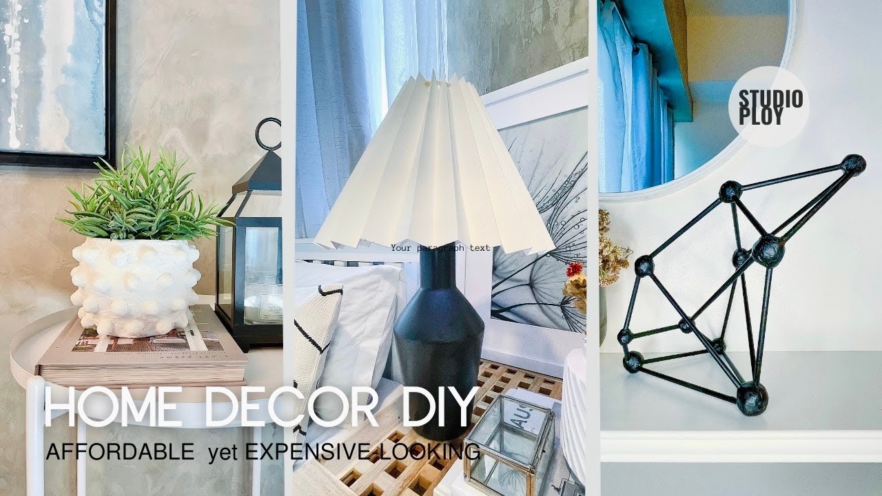 Affordable yet Expensive-Looking Home Decor | DIY | Vintage-Midcentury Inspired | Studio Ploy