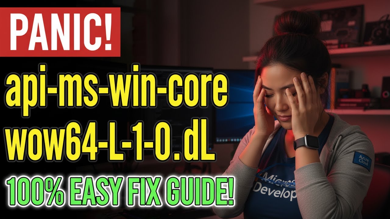 Fix api-ms-win-core-wow64 Missing!