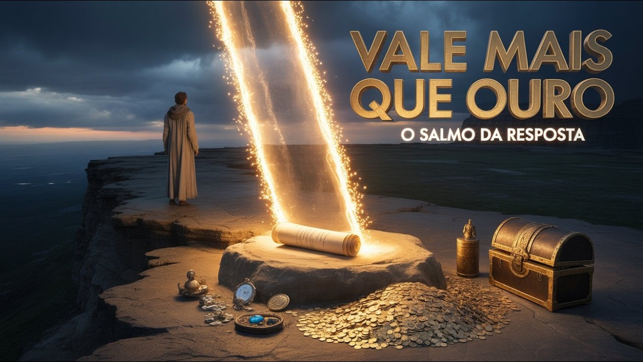 SALMO DO DIA - Salmo 119: A Oração que Vale Mais que Ouro 🎷✨
